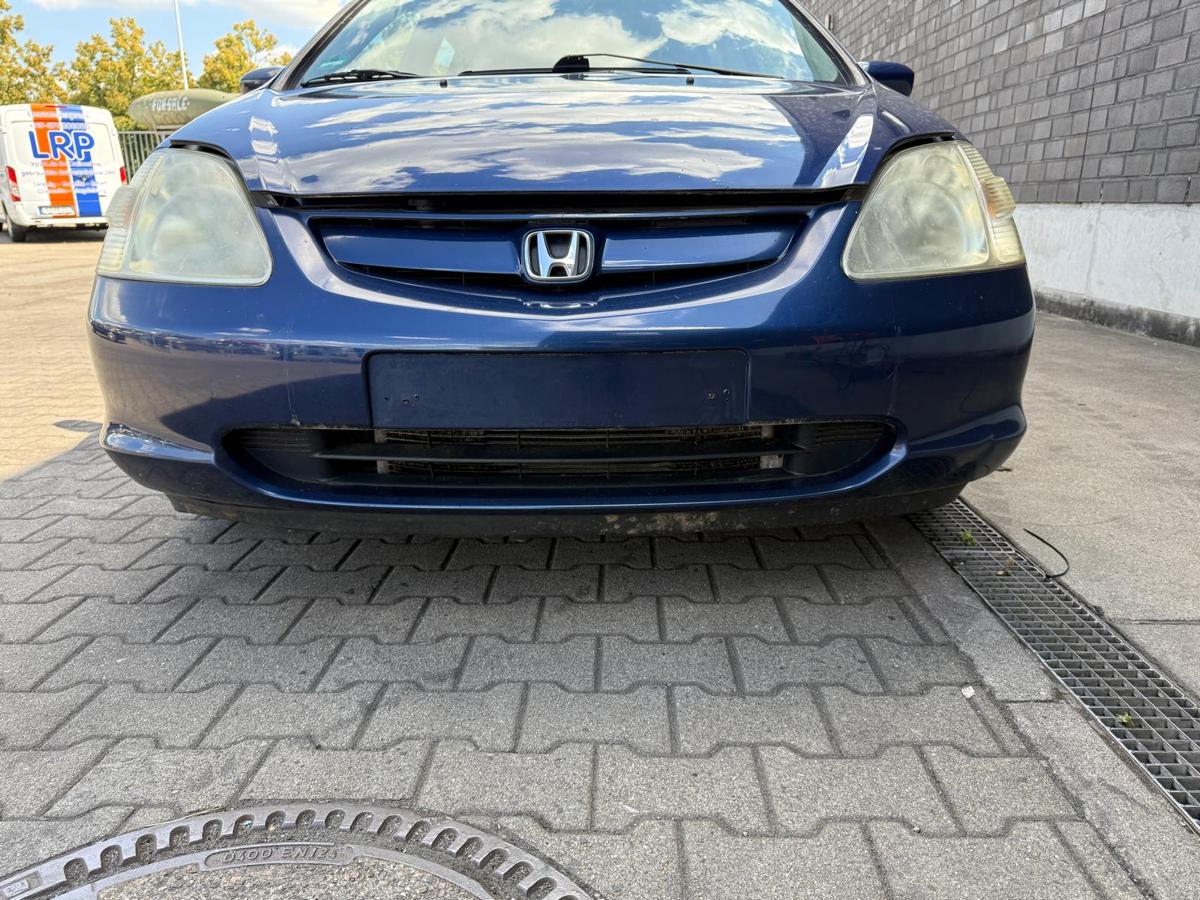 Honda Civic EU7 original Stoßstange Stoßfänger vorn B96P Eternal Blue BJ01